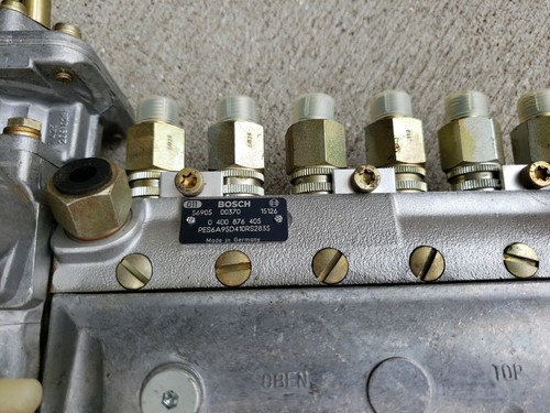 DIESEL FUEL INJECTION PUMP - BOSCH - 0 400 876, RSV400, BARN FIND UN-TESTED