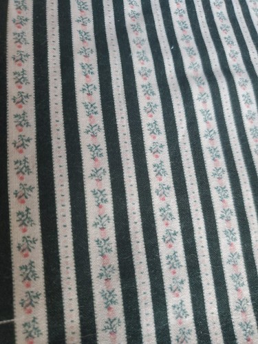 Vnt Sewing Fabric 6 Fat Quarters Premium Cotton Calico Floral Stripes Blue Purpl - Picture 5 of 10