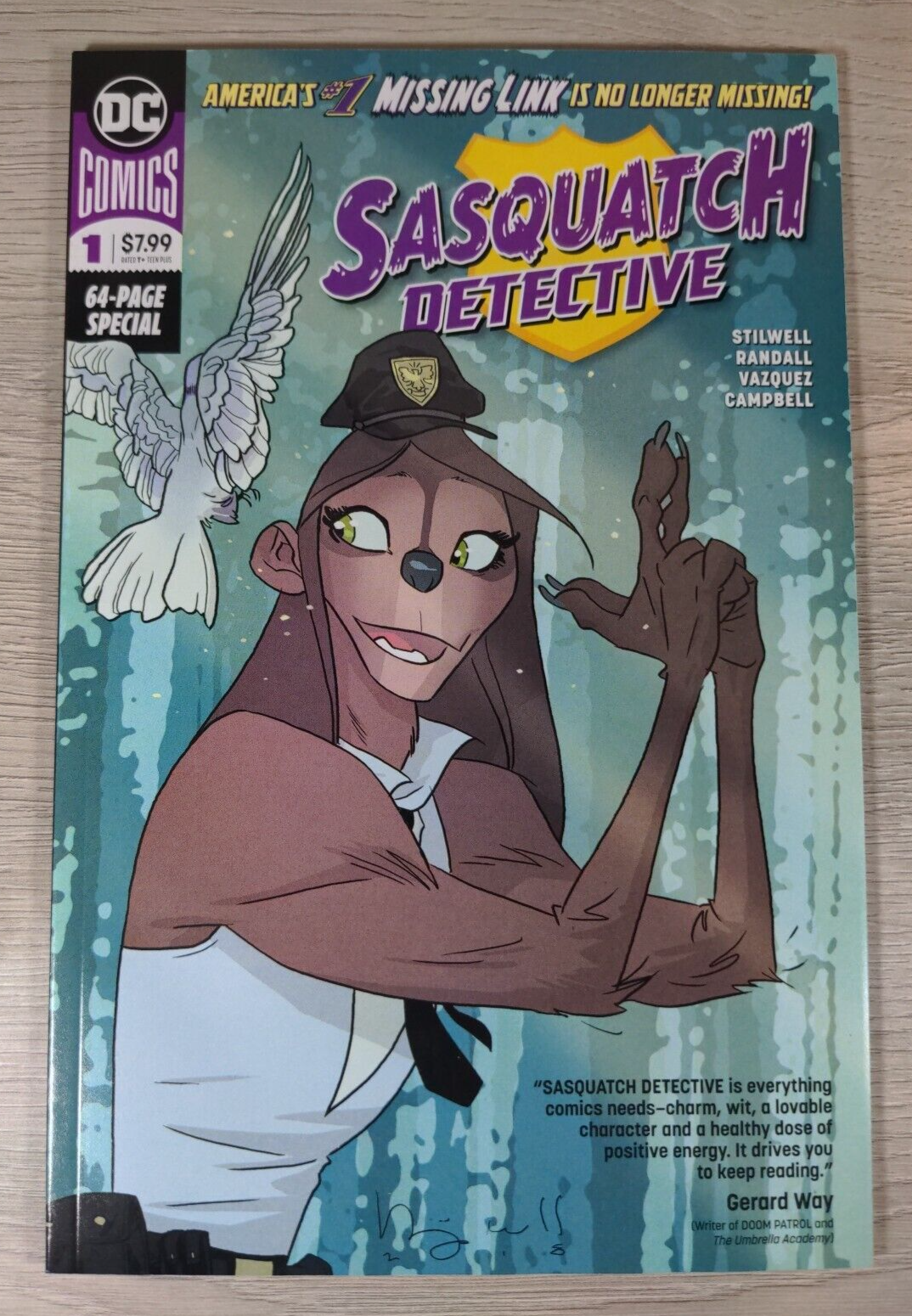 Sasquatch Detective Issue 1 DC Comics February 2019
