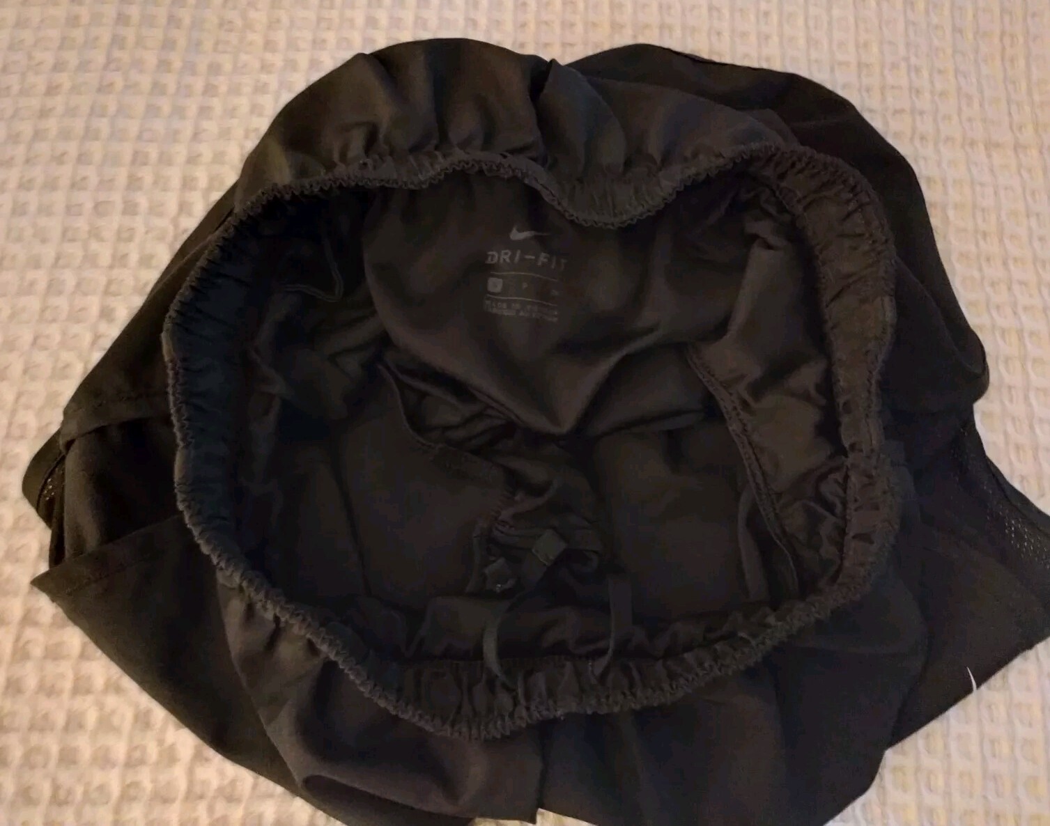 Nike Women's Solid Black Lined Running Shorts Siz… - image 6