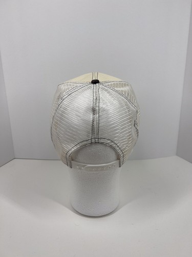 VTG Tubre Ent. Oil Field Contractor White Mesh Snap Back Trucker Hat Cap New - Picture 3 of 5