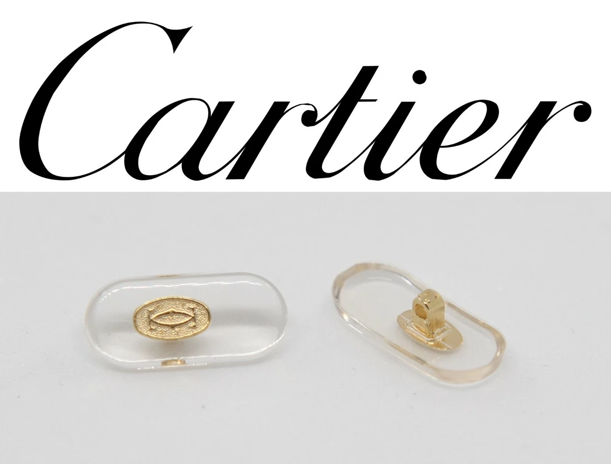 Replacement Screw in Nose Pads for Cartier Eyeglasses Sunglasses