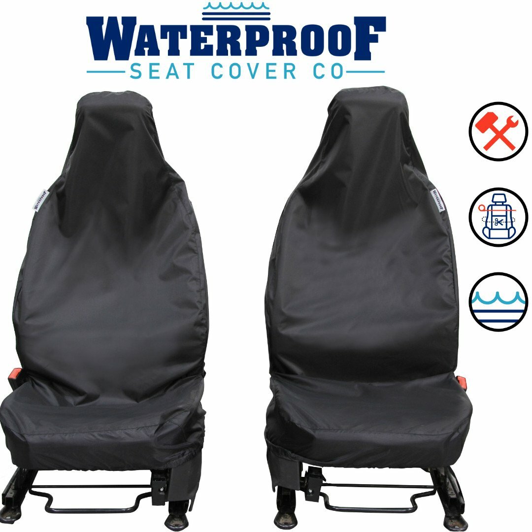 WATERPROOF HEAVY DUTY CAR SEAT COVERS SEMI TAILORED to FIT