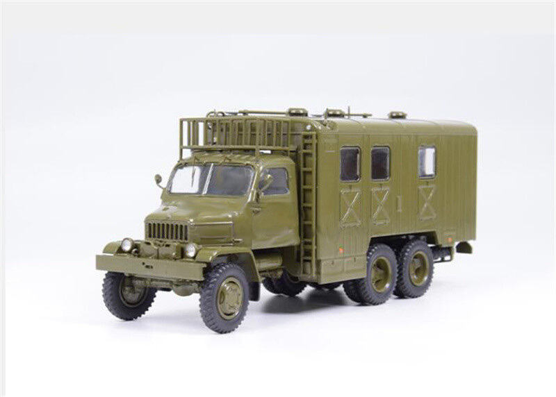 Praga V3S Militaire Plateau Bâché Vert Olive - Maquette Voiture 1:43 Premium ClassiXXs (Neuve)