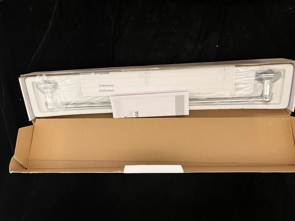 TOTO CLASSIC COLLECTION SERIES A 24 «ПОЛОТЕНЦЕСУШИТЕЛЬ - хром модель YB30024 #CP - Изображение 3 из 4