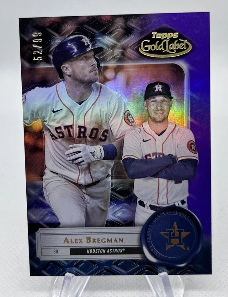 alex bregman purple and gold astros jersey