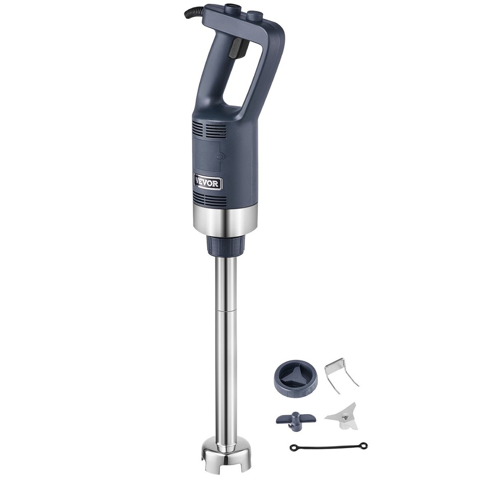 VEVOR Commercial Immersion Blender 500W Heavy Duty Hand Mixer for Soup