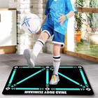 Soccer Football Training Mat Carpet Non Slip For Kids Adults Solo Practice