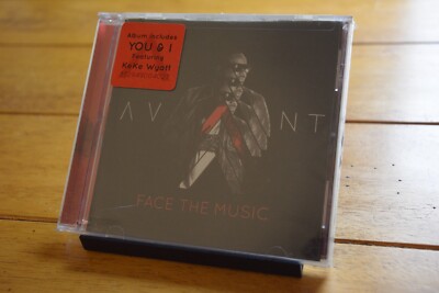 AVANT ''FACE THE MUSIC'' AUDIO CD [NEW SEALED] HYPE STICKER CASE CRACKED [120A]