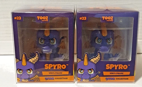 2* Youtooz Spyro Figure Fired Up Collection #23