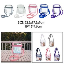 Durchsichtige Umhängetasche, Handtasche, Umhängetasche, PVC, durchsichtige