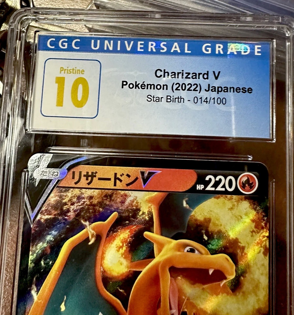 Charizard V - PRISTINE 10 CGC - Star Birth Pokemon 2022 Japanese