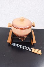 Fondue party -Garnitur mit Zubehör aus DDR-Zeiten SONNAU