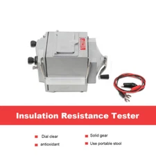 1000MΩ Megger Meter Insulation Resistance Tester Meter Megohmmeter Set