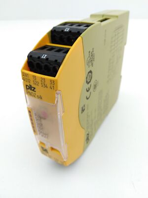 Pilz 750104 PNOZ S4 24VDC 3N/O 1N/C Safety Relay Module