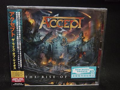 ACCEPT The Rise Of Chaos JAPAN CD Wolf Hoffmann Don Dokken