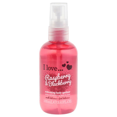 Refreshing Body Spritzer - Raspberry and Blackberry by I Love Cosmetics - 3.4 oz