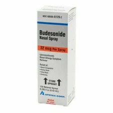 Budesonide Allergy Nasal Spray 32 Mcg 120 Sprays  8.43mL Generic Rhinocort 