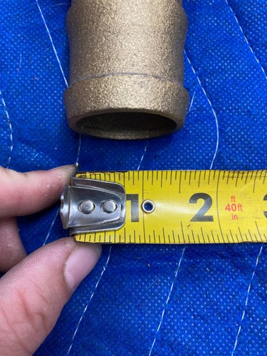 Kuriyama 2in BR-D150 Parts D & E QUICK COUPLING - BRASS - w/ PINS 250 PSI (SS2) - Picture 10 of 12