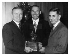 APOLLO 8 CREW RECIEVING THE COLLIER TROPHY 5X7 B&W PHOTO