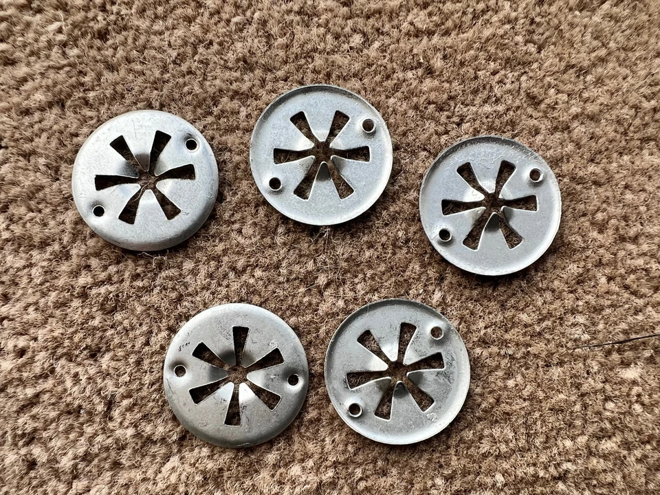 FITS HYUNDAI EXHAUST UNDERTRAY METAL HEAT SHIELD LOCKING STAR WASHER TRIM CLIPS - Image 4 of 4