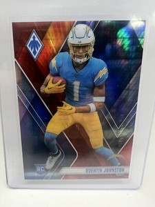 2023 Panini Phoenix Quentin Johnston #107 Rookie FIRE BURST 119/340