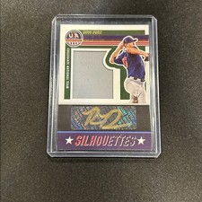 Ross Dunn 2023 Panini USA Baseball Stars & Stripes Gold Jersey Auto /90 RC Twins