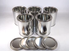 PPG Empty Quart Paint Cans with Lids 6011639 (Qty 5)