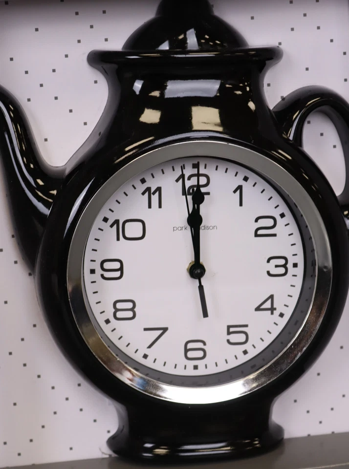 茶壶11英寸优质石英电池供电3D易于阅读 — 第 2/4 张图片