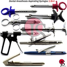 Dental Anesthesia Anesthetic Syringe Aspirating Intraligamental Injection 1.8ml