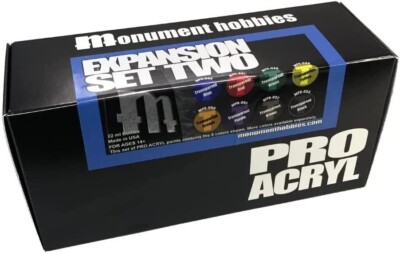 MONMPA-SET-002 Monument Hobbies Pro Acryl:  Expansion Set #2 - Transparents!