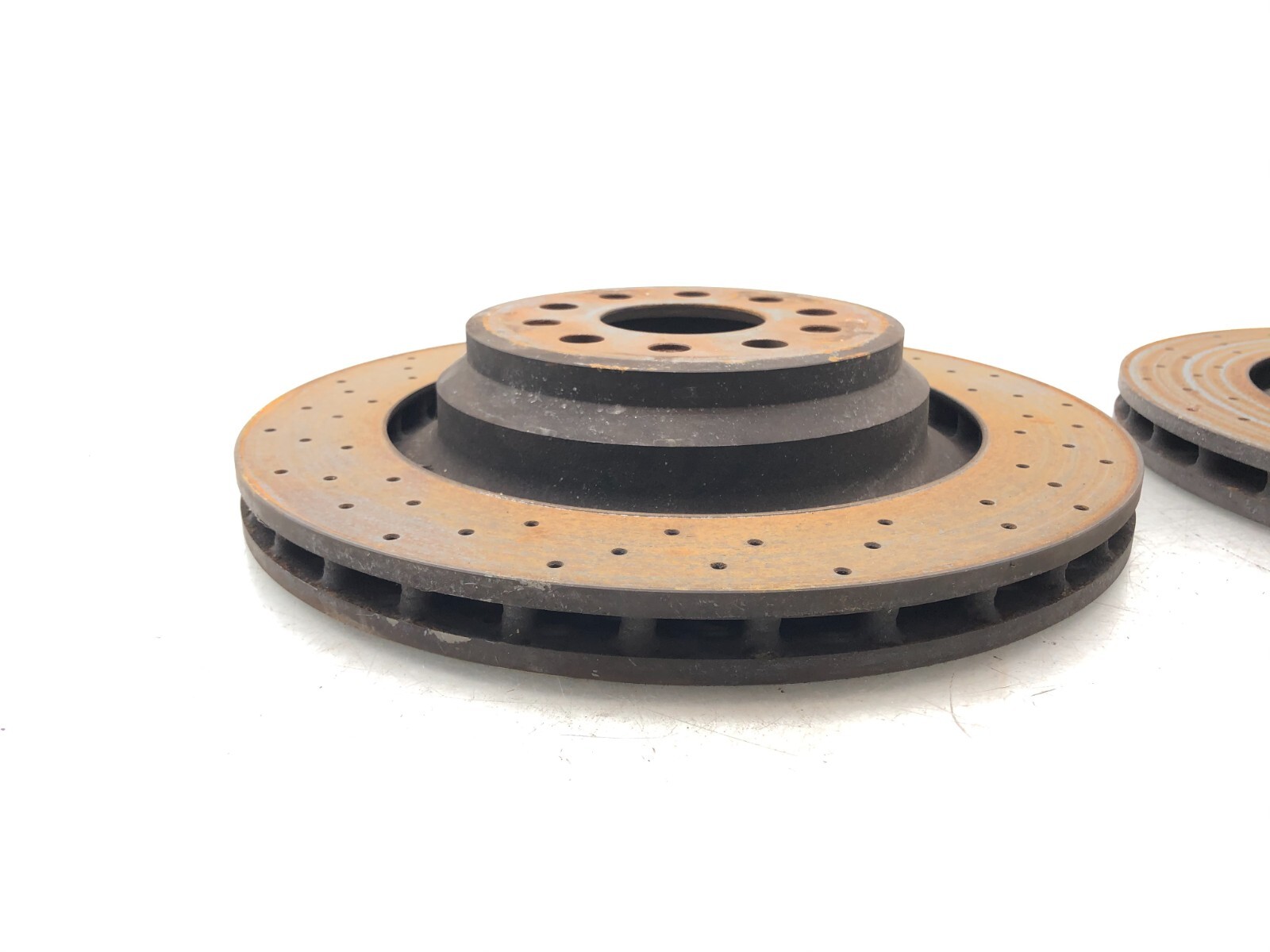 2014-2020 MASERATI GHIBLI REAR AWD BRAKE ROTORS SET X2 OEM.