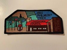 2003 Philmont Scout Ranch trek contingent patch featuring image of Dining Hall