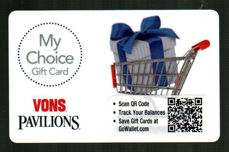 Vons Gift Card Balance