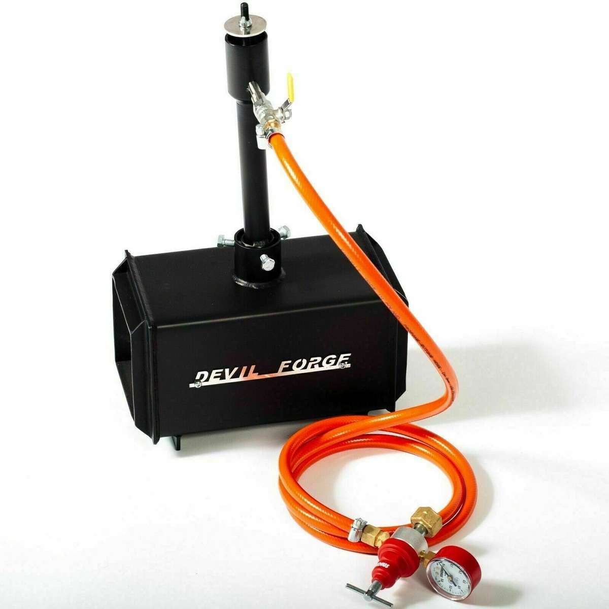 Forge à Gaz Devil Forge DFPROF1 - Pour Propane, Butane, Max 1370°C, Dimensions 120x120x250mm