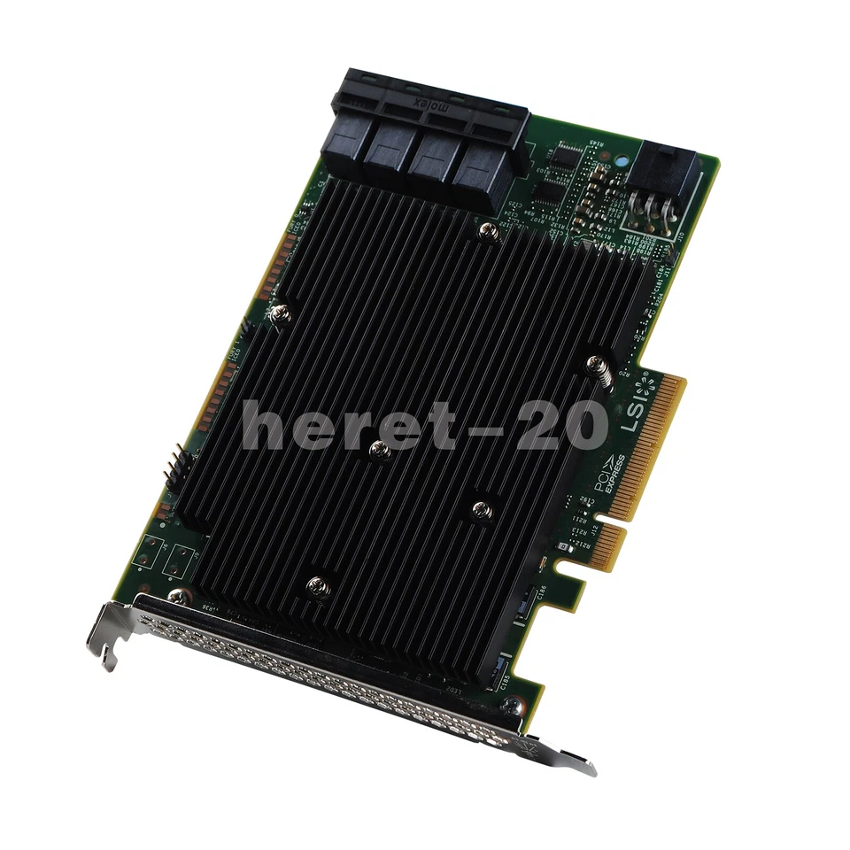 New For LSI 9300-16i 16-port LSI00447 12GB/s Host Bus Adapter 03-25600-01B - Image 4 of 4