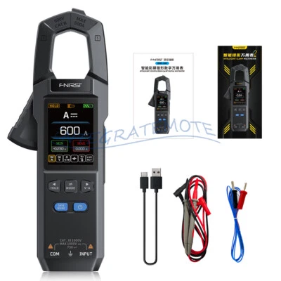 FNIRSI DMC-100 High-Precision Smart Clamp Meter Ammeter Multimeter AC DC Volt