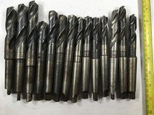Imperial Short Length Drills : #1 Morse Taper Shank : 9/16 - 7/8 dia