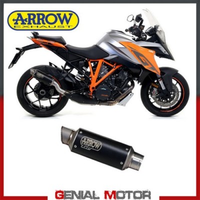 Auspuff Arrow Gp2 Nichrom Schwarz fur KTM 1290 Superduke Gt 2017 > 2019