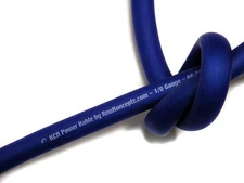 KnuKonceptz KCA Blue Ultra Flex 8 Gauge Power Wire  5' TRUE 8 AWG
