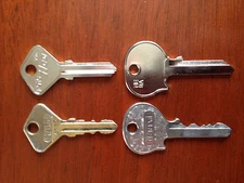 Ferrari 308 KEY BLANK SET. Ignition AND Door/Gas keys.  308GTS 308GTB