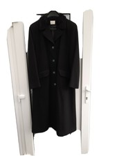 Ladies Black Wool Coat