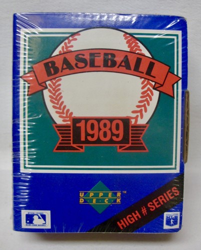 1989 Oberdeck Baseballkarten hohe Zahl Serie Box werkseitig versiegelt 701-800