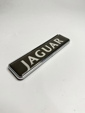 Jaguar Trunk Emblem Used 1998-2003 Jaguar Xj8 Gray Rear Emblem