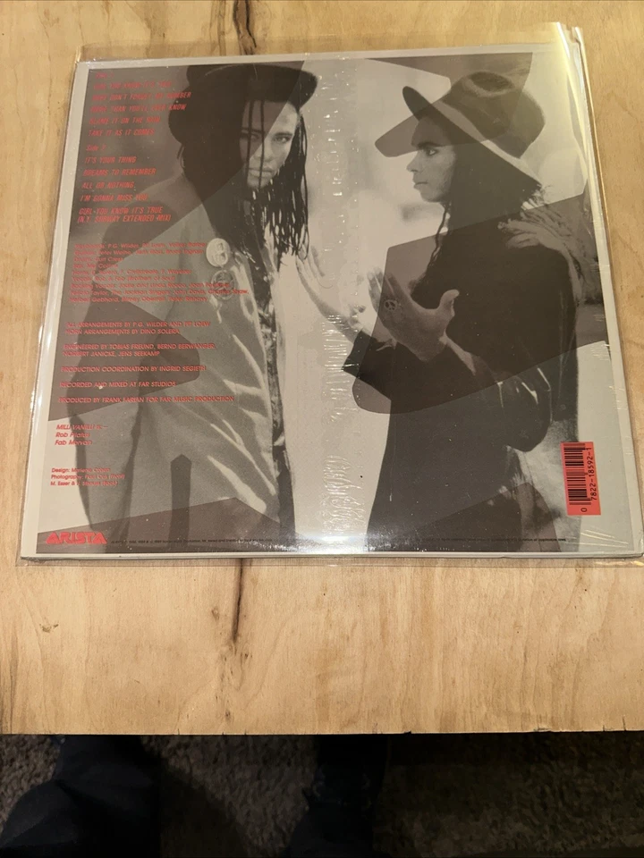 Milli Vanilli LP Record Girl You Know It’s True AL-8592 SEALED! New - Image 2 of 2