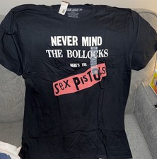 The Sex Pistols Never Mind The Bollocks XL T Shirt NWT Punk Official Merch