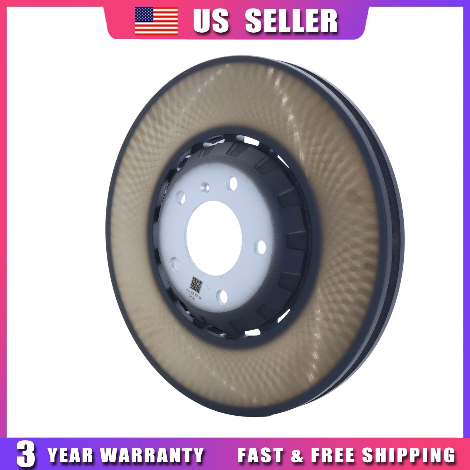 Bentley Bentayga Speed 2016-2023 Front Left, right Brake discs Pair