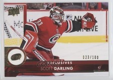 2017-18 Upper Deck Exclusives 23/100 Scott Darling #283 i9y