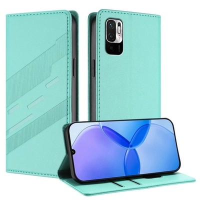 Für Redmi Note 10 5G Retro Leder Handyhülle mit Multi Wallet