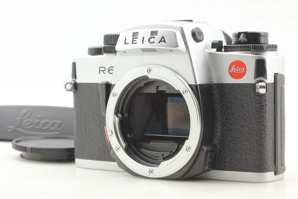【EXCELENTE COMO NUEVO con Correa】 Cámara fotográfica Leica R6 plateada SLR 35 mm cuerpo de montaje R de Japón Foto 2 de 4